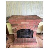 Vintage electric fireplace