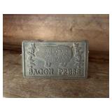 Vintage bacon press