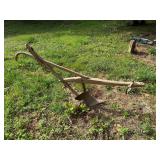 Single Handle Wooden Beam Plow