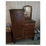 Antique wardrobe