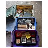 Eight track and cassette tapes