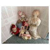 Dolls in corner