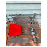 Railroad signal aluminum sign frame