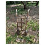 Vintage wooden hand cart