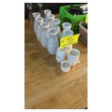 Lot of sake cups and bottles