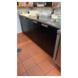Fagor three door back bar cooler side