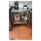 Stainless steel equipment stand with welded Legs