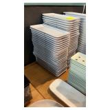 Lot of small rectangular plates 5 x 11