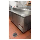 Fagor raised rail two door cooler 68 Inches by 32
