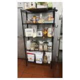 2 units 16 x 36ï¿½ black coated metro style shelves