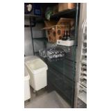 Green coated metro style shelf 18 x 72 with four