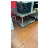 Stainless steel equipment stand with stainless