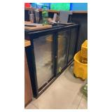 Pro cool three door sliding doorglass back bar