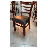 23 solid wood ladder back Restaurant chairs with
