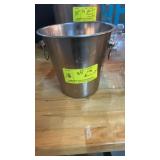 Stainless steel ice bucket