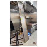 Stainless steel wall shelf 8ï¿½ x 16ï¿½ wide