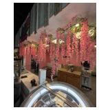 LARGE LOT OF HANGING AND WALL MOUNT FLORAL DECOR