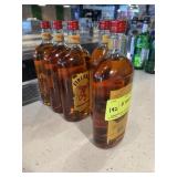 Five bottles fireball