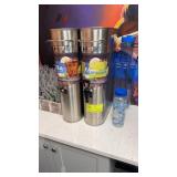 Two iced tea dispensers
