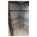 Three assorted Metro shelves in cooler