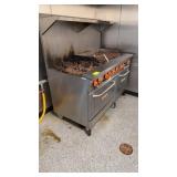 Sierra  double oven with four burner and 3 foot