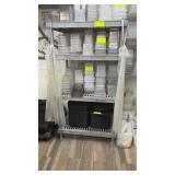 Plastic shelving unit heavy duty 36ï¿½ x 24ï¿½, no