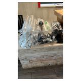 Large lot of assorted paper and plastic products