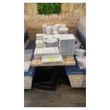 372 pieces assorted white resin tableware bowls