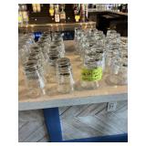 66 assorted rocks glasses