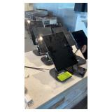 Seven assorted tablets with six holders