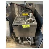 Perlick 14 inch sink dipping cabinet and glass