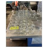55Miscellaneous assorted glasses