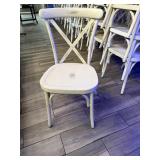 30 CROSS BACK STYLE DINING CHAIRS