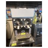 Two flavor slushy frozen drink machine by Frosty