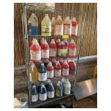 LARGE LOT OF GALLONS OF CHEMICAL CLEANING