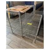 2 SMALL METRO STYLE RACKS