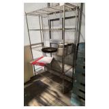 18ï¿½ x 48ï¿½ metro style shelf with five shelves and