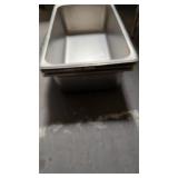 17 Full size deep hotel pans. six are 6 inches
