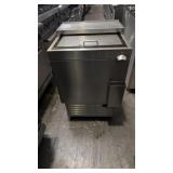 Glass tender 24 inch slide top bottle cooler