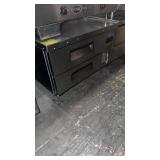 ATOSA 36 inch refrigerated chef base with two