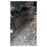 ATOSA 52 inch refrigerated chefs base with two