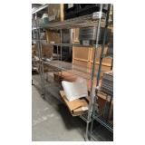 Metro style shelving unit 18ï¿½ x 60ï¿½ with 6 foot