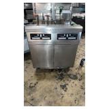 Fry master double tank automatic deep fryer with