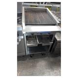 Bakers pride 24 inch infrared grill on base with