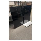 2 Roku television sets 50 inch. One screen has