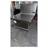 Stainless steel equipment stand with slide rack