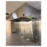 CAPTIVEAIRE SS EXHAUST HOOD, 11 FOOT WITH