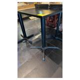 Wood high top table 30 x 30