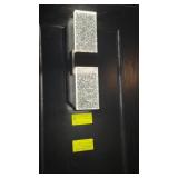 Four modern look wall sconces, 13 inches high