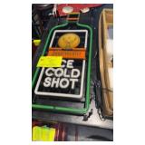 Jaeger bar sign needs power supply